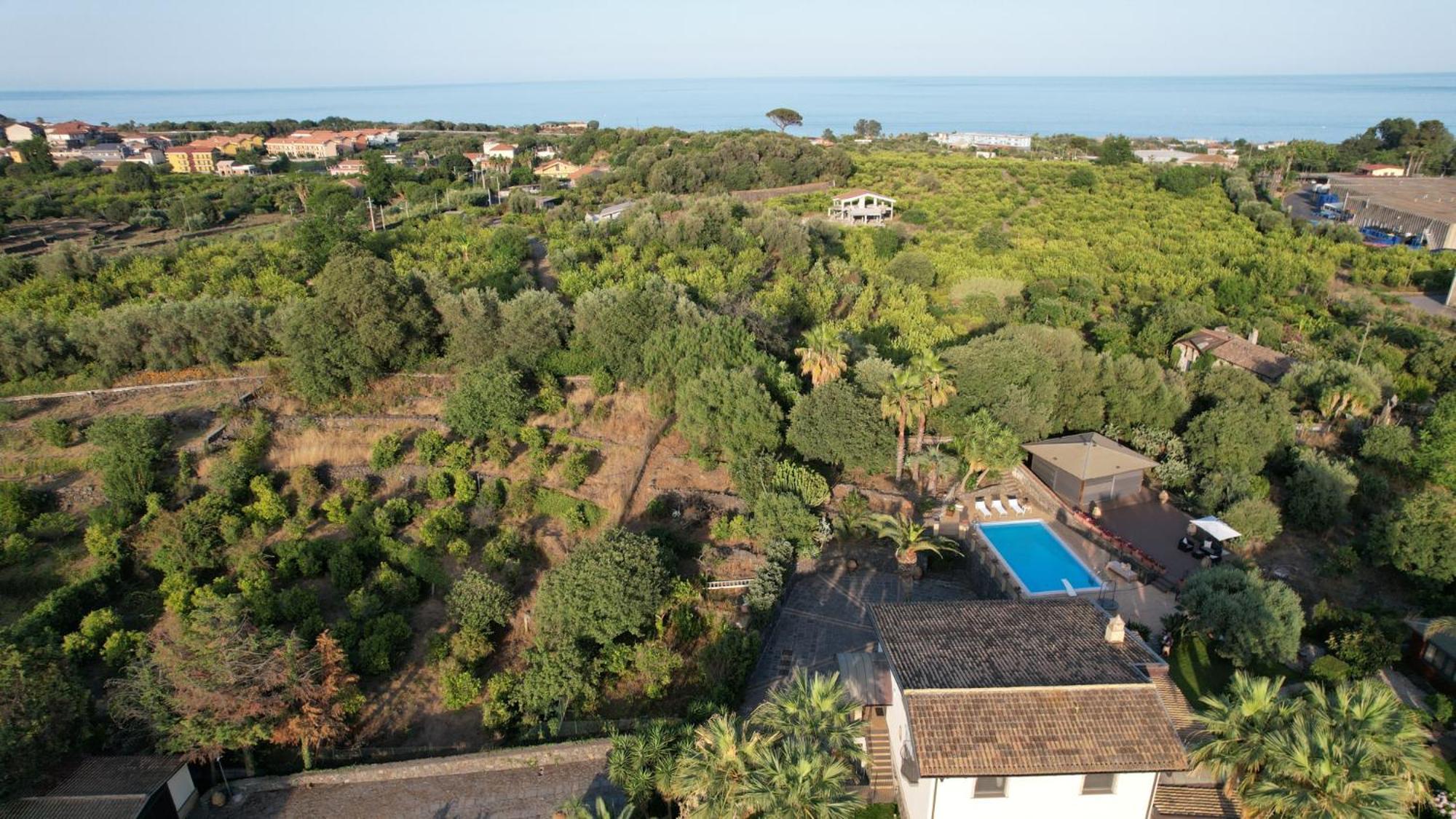 Villa Biddizza Acireale Eksteriør billede