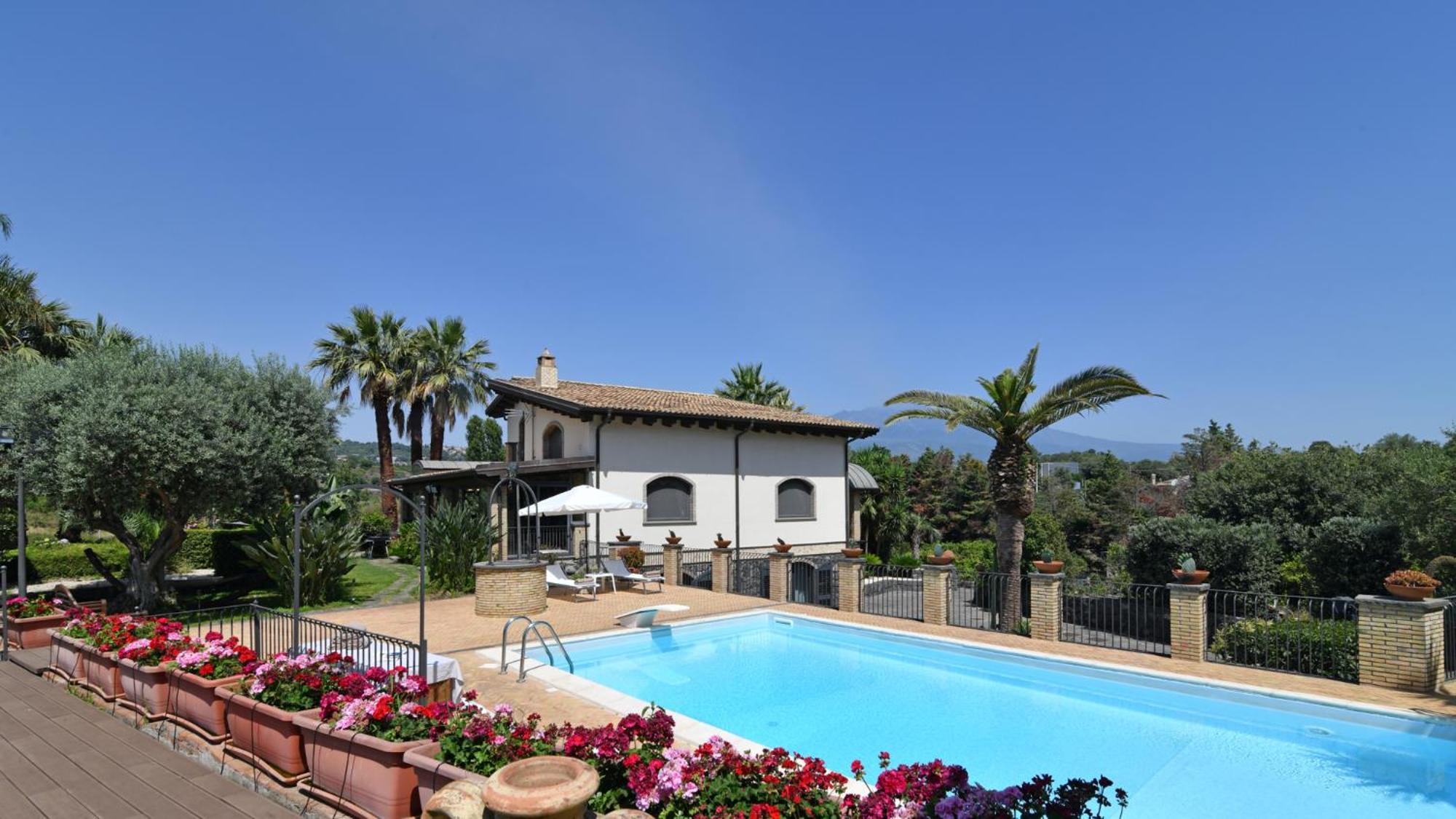 Villa Biddizza Acireale Eksteriør billede